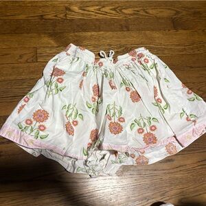 Old Navy Floral Skort with Drawstring